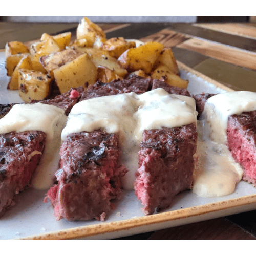 TAGLIATA DI HAMBURGER